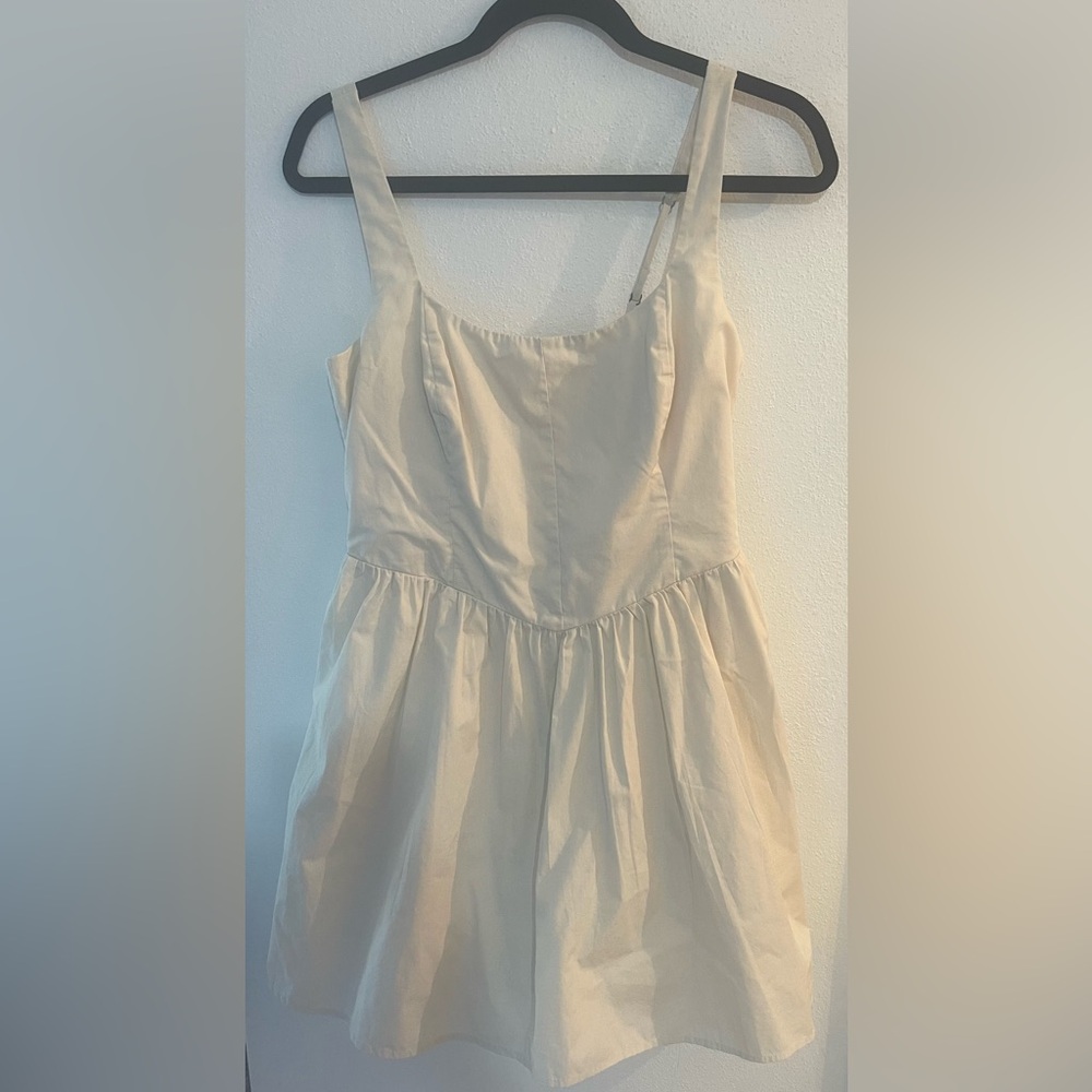 Abercrombie & Fitch Cream Mini Sundress - Picture 4 of 11